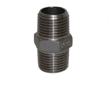  Hex Nipple (Stainless Steel)