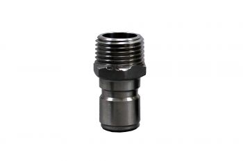Male Quick Disconnect x 1/2" Male NPT for Brewing