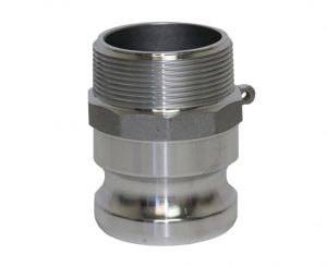 Type F Aluminum Male Cam and Groove Adapter x Male NPT