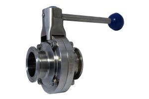 1.5" Pull Trigger Tri-Clamp Butterfly Valve