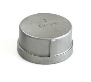 3/4" Threaded Pipe Cap (Stainless Steel)
