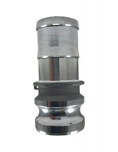 Type E Aluminum Male Cam and Groove Adapter x Hose Shank