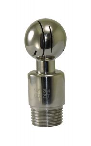 Mini Rotating CIP Spray Ball with 1/2" MNPT Connection