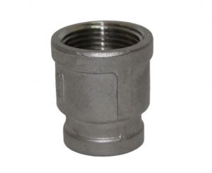 2” x 1" Threaded Reducing Coupling (Stainless steel 304)
