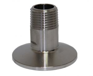 1.5" Tri-Clamp Fitting by 1-1/2" Male NPT Adapter